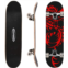 ChromeWheels 31 inch Skateboard Double Kick Skate Board Cruiser Longboard 8 Layer Maple Deck Skateboards for Kids and Beginners