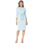 Adrianna Papell Knit Crepe Tie Waist Sheath Dress