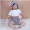 YIHANGG 60 cm Realistic Reborn Baby Doll Girl Soft Silicone Reborn Toddler Doll 3D Paint Skin 24 Inch Princess Art Doll Kids