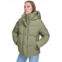 Womens Levis Quilted Hooded Bubble Puffer