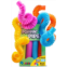 BUNMO Pop Tubes Large 4 Pack Sensory Toys Hours of Fun for Kids Imaginative Play & Stimulating Creative Learning Toddler Sensory Toys Tons of Ways to Play Connect, Stretch, Twist &