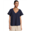 Womens Tommy Bahama Gauze Flutter Sleeve Top