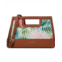 Anne Klein Palm Print Convertible Clutch