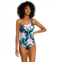 La Blanca Nightfall Blooms One Shoulder One-Piece