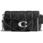 COACH Quilted Pillow Leather Tabby Wristlet With Chain