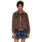Womens Avec Les Filles Faux Fur Trucket Jacket