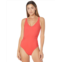 Gottex V-Neck One-Piece (Braided Details)