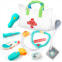 ULOVEME Doctor Kit for Toddlers 3-5 - Preschool Pretend Play Medical Kit with Stethoscope, Blood Pressure Cuff and Carrying Bag- Dress Up Toys for Kids Ages 3+ Years