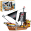 BRICK STORY Pirate Ship Building Sets Boat and Ship Model Pirate Toys Building Blocks Pirate Ship Toys for Boys and Girls Pirate Adventure Playset Gift for Kids Age 6-14 Years, 308