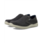 Mens Nunn Bush Conway EZ Canvas Moccasin Toe Slip-On Easy Slip-In Loafer