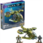 MEGA Halo Toys Vehicle Building Set for Kids, UNSC Hornet Recon Aircraft with 291 Pieces, 2 Micro Action Figures and Accessories, Gift Ideas