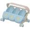 Calico Critters Triplet Stroller - 2-in-1 Stroller and Car Seat Accessory for Triplet Babies
