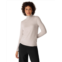 Womens Eileen Fisher Melange Sheer Knit Turtle Neck Top
