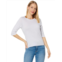 LAmade Santa Monica Mitered Back Elbow Length Tee