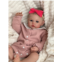Zero Pam Reborn Baby Dolls Girl 19 Inch 48cm Realistic Newborn Baby Doll Soft Body Beautiful Reborn Doll Lifelike Reborn Babies That Look Real Baby Meadow Life Size Dolls for Toddl