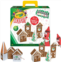 CreateOn Crayola Holiday Gingerbread House Magnetic Tiles, Magnetic Kids Building Toys, Educational Stem Toys for Ages 3+, 24-Piece Set