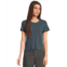 Womens Toad&Co Foothill Pointelle Short Sleeve Baby Tee