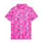 Boys Chubbies Kids The Great Pink Shark Performance Polo (Big Kid)