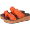 Womens Crocs Brooklyn Cork Buckle Sandals