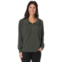 Mod-o-doc Long Sleeve Zipped-Up Collar Sweatshirt