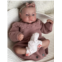 Zero Pam Realistic Reborn Baby Dolls Girls 19 in Newborn Babies Awake Levi Silicone Baby Dolls That Look Real Lifelike Reborn Toddler Doll with Accessories