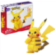 MEGA Pokemon Building Toys Set Jumbo Pikachu with 806 Pieces, Articulated and Poseable, 12 Inches Tall, for Kids