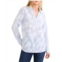 NICZOE Petite Sky Striped Jacquard Top