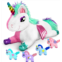 MindSprout Unicorn Mommy Stuffed with 4 Babies Inside her Tummy, for Girls 3 4 5 6 7 8 Years Old, Best Birthday Gifts, Animals Toy