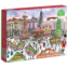 Galison Michael Storrings Christmas Market 1000 Piece Puzzle from Galison - Featuring Beautiful Illustrations of a Festive Snowy Town, 27 x 20, Makes a Wonderful Gift