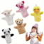 Yolococa Hand Puppets Animal Hand Party Toy for Kids, Soft Plush Puppet, 5 Pack