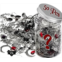 Tondiamo Mystery Jewelry Jar 50pcs Gothic Jewelry Set for Women - Contains Punk Witch Necklaces Earrings Rings & Bracelets Goth Gift for Her Birthday Halloween