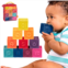 B. toys - Baby Blocks - Stacking & Building Toys For Babies - 10 Soft & Educational Blocks- Numbers, Shapes, Colors, Animals- One Two Squeeze- 6 Months +