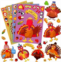 KatchOn, Thanksgiving Stickers for Kids - 24 Sheets Thanksgiving Kids Crafts Thanksgiving Party Favors Thanksgiving Gifts for Kids Thanksgiving Crafts for Kids, Make Your Own Turke