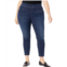 Madewell Plus Pull-On Skinny Jeans in Wisteria Wash