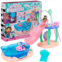 Gabby  s Dollhouse Gabbys Dollhouse, Purr-ific Pool Playset with Gabby and MerCat Figures, Color-Changing Mermaid Tails and Pool Accessories Kids Toys for Ages 3 and Up
