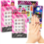 LOL Dolls Nail Art Stickers Set - LOL Accessory Bundle with LOL Stick On Nails for Kids, Girls, Birthday Supplies, Goodies Includes LOL Stickers and Door Hanger