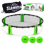 GoSports Slammo Game Set (Includes 3 Balls, Carrying Case and Rules) - Outdoor Lawn, Beach & Tailgating Roundnet Game for Kids, Teens & Adults