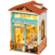 Rolife DIY Miniature Dollhouse Kit Room Making Kit Craft Kits for Adults Gifts for Girls Boys Women Men (Free Time Bookshop)