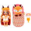 Na! Na! Na! Surprise MGA Entertainment Na Na Na Surprise Camping Dolls Sierra Foxtail - Fox-Inspired 7.5 Fashion Doll with Orange Hair and -Plush Fox Sleeping Bag, 2-in-1 Gift, Toy for Kids Ages 5 6 7