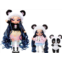 Na! Na! Na! Surprise Family Soft Doll Set with 2 Fashion Dolls and 1 Pet ? Panda , Features 12 Accessories, Long Hair Dolls in Removable Fashions and Accessories with Adorable Plus