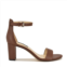 NINEWEST Pruce Ankle Strap Block Heel Sandals