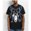 Dog Years Skate Club Dog Years Lightning Dog Black Wash T-Shirt | Zumiez
