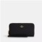 Coach Outlet long zip around wallet with detachable card case