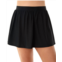 Miraclesuit plus size swim skirt in black