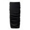 Rick Owens structured black skirt with rib-knit waistband