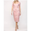 Fate jaquard dress in pink
