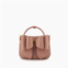 Like Dreams womens madeline bow vegan crossbody bag in mauve