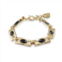 UNOde50 black crystal gold bracelet