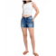 Judy Blue v-front shield pocket shorts in blue