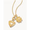 Spartina 449 womens always beloved charm necklace in gold